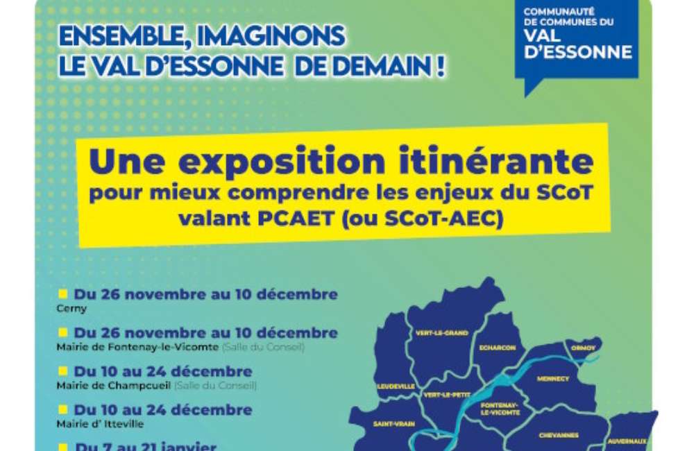 Exposition itinérante Schéma de Cohérence Territoriale